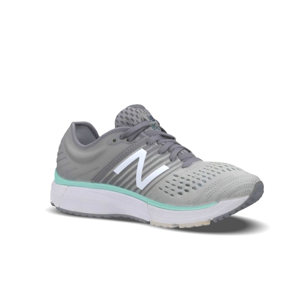 Womens New Balance V10 Running Tennis Shoes size 10.5 Gray/Teal